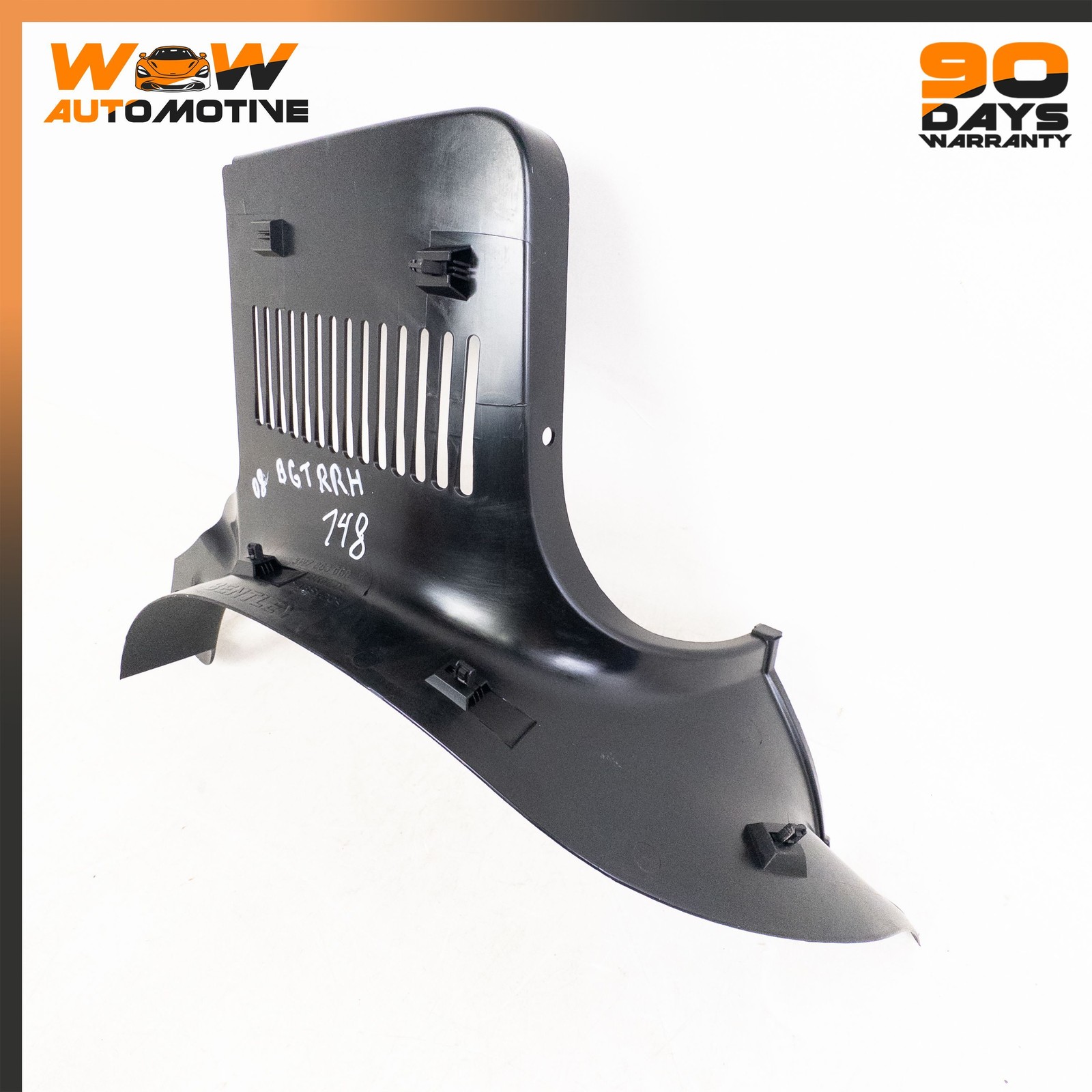 07-13 BENTLEY CONTINENTAL GTC REAR RIGHT PASSENGER SIDE INTERIOR TRUNK TRIM OEM