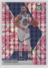 2019-20 Panini Mosaic Pink Camo Prizm Stephen Curry #70 5i2