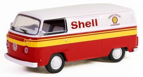 ,GREENLIGHT, VOLKSWAGEN Tipo 2 1979 de la serie SHELL en blister, 1/64, GREEN... - Imagen 1 de 1