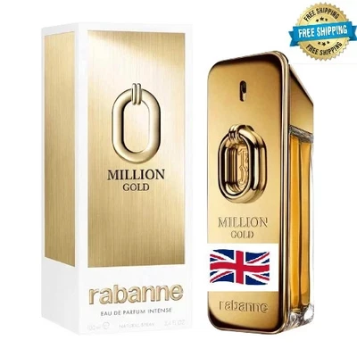 Paco Rabanne Million Gold Intense Eau de Parfum 100ml Spray for Men | New & Seal