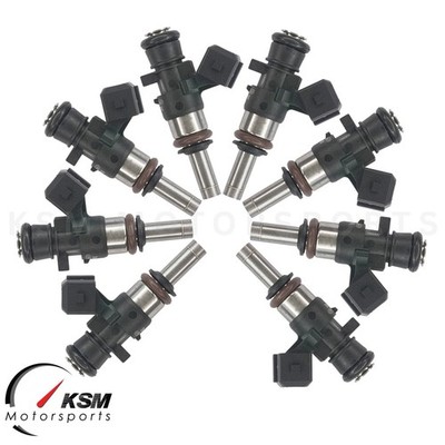 8 x 1600cc 152lb Fuel Injectors fit Bosch EV14KT Long Nozzle E85 LS3 LS7 LSA