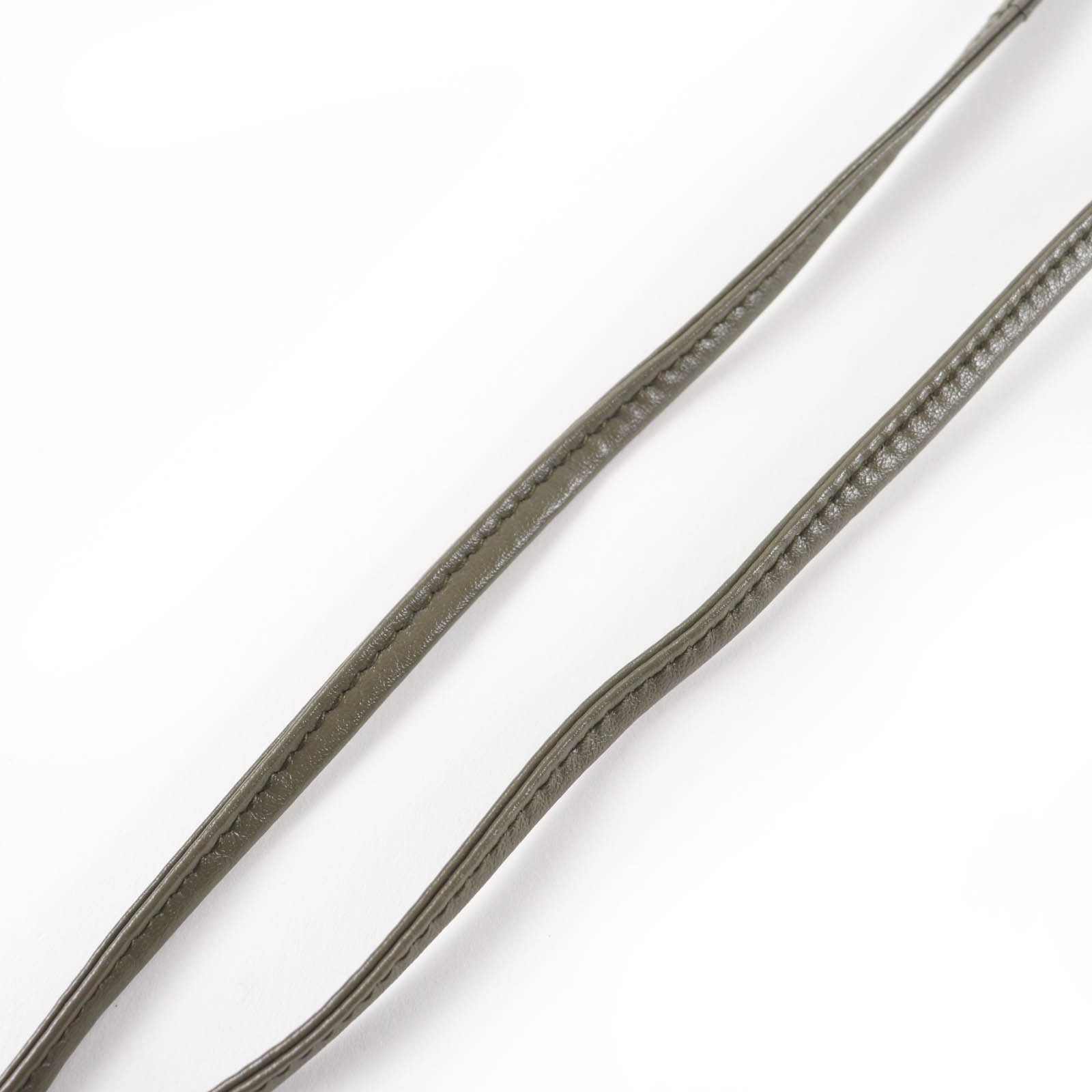 Excellent BOTTEGAVENETA Shoulder Bag INTRECCIATO leather khaki leather Women thumbnail 7