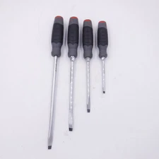 Set of 4 Proto Duratek Slotted Keystone Round Car Screwdrivers