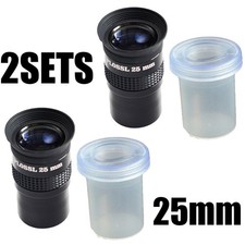 2SETS New for Plossl 25MM telescope eyepiece 1.25 inch Fully Multi-coated Lens