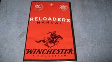 Winchester Reloader's manual 15th edition very nice shape no marks or tears