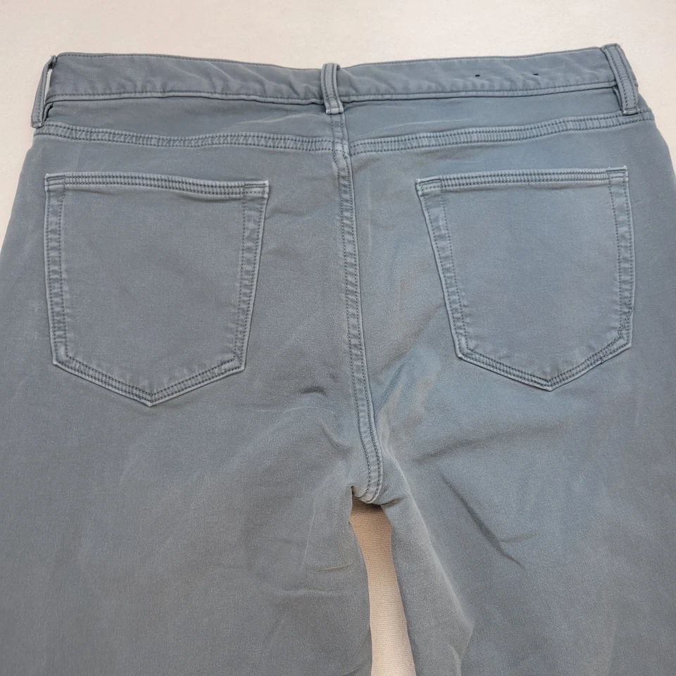 Pantalones de viajero Banana Republic para hombre 34x36* azules atléticos chinos cónicos elásticos Foto 4 de 4