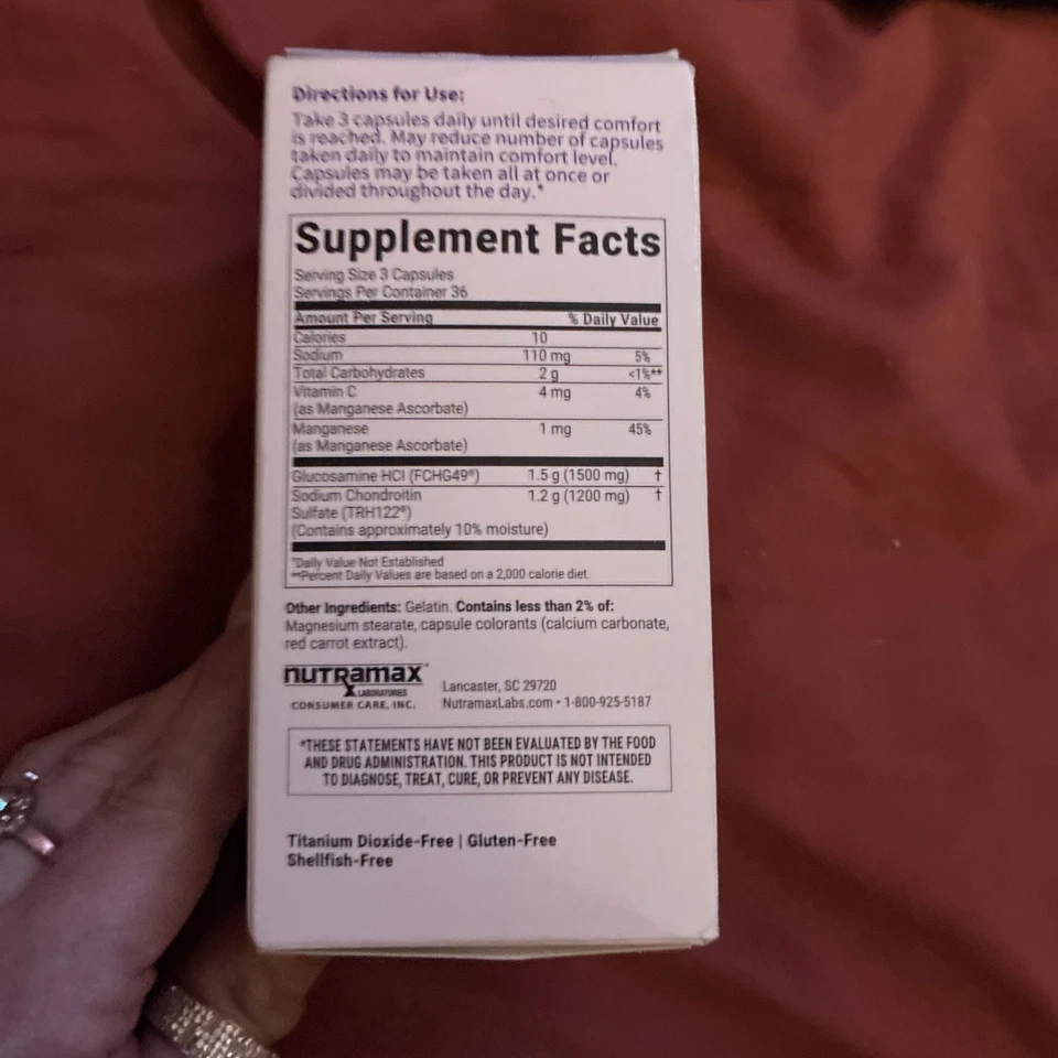 Cosamin DS MDS108 сустав здоровья дополнение 108ct срок годности: 02/2029 новый! - Изображение 3 из 4