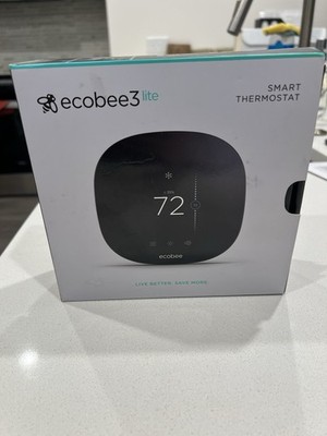 ecobee3 lite Smart Thermostat Wi-Fi Alexa Google Apple Home Touch Screen