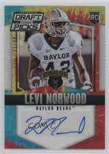 2015 Panini Prizm Collegiate Draft Picks Tie-Dye 31/49 Levi Norwood Auto n1u