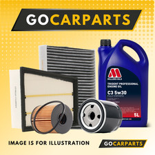 Service Kit VW Sharan 2.0 Tdi Diesel 10-16 Oil Air Cabin Fuel Filter +Engine Oil