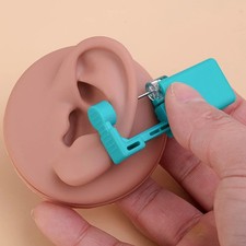 Portable Robust Economical Quick-Install 2PCS Lip Ear Cartilage Piercing Gun Kit