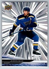 2024-25 Upper Deck Extended Outburst #612 Justin Faulk St. Louis Blues