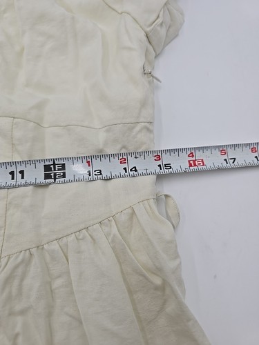 NWT Simple Retro Eilamma Puff Cottagecore Coquette Drawstring Victorian Dress M - Picture 10 of 11