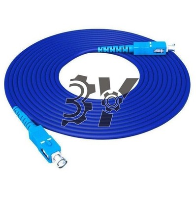 30M SC UPC Fiber Optic Patch Cord Anti Rat Armored SM Single Core 9/125 Cable #h
