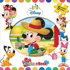 Disney Baby My First Puzzle Book - Jigsaw Puzzles for kids, 10-page board bo...