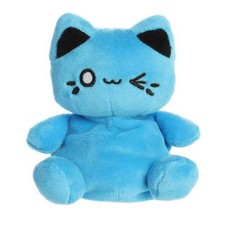 Electric blue Meowchi palm pals