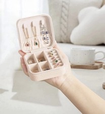 Mini Jewelry Travel Case Small Jewelry Box Traveling Jewelry Organizer Holder