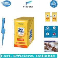 Tropical Splash Antibacterial Hand Wipes - 200 Count Travel Packs for Freshness