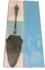 Vintage International Silver Company Cake Server- For Mother With Love