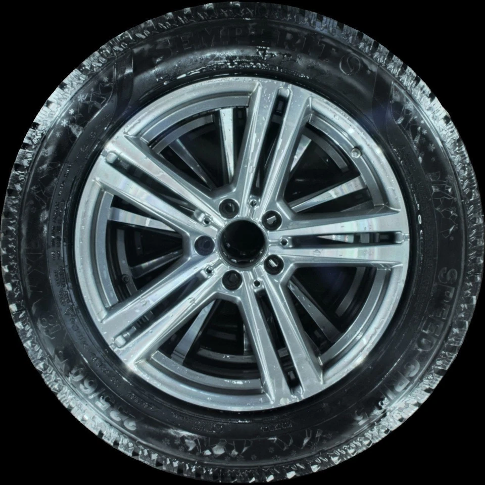 235/60 R18 Winterreifen Mercedes GLC W253 18 Zoll Alufelgen Komplettsatz 7-8mm - Bild 4 von 4