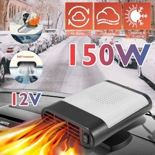 Windshield Electric Car Heater 12V 150W Heating Fan Defogger Defroster Demister