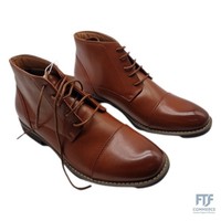 Amazon Essentials Herren Stiefeletten Mit Zehenkappe, Dunkelbronze, 43.5 Eu