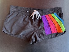 Op Vintage 90's Ocean Pacific Womens Board Shorts Neon Multicolor Large 11-13