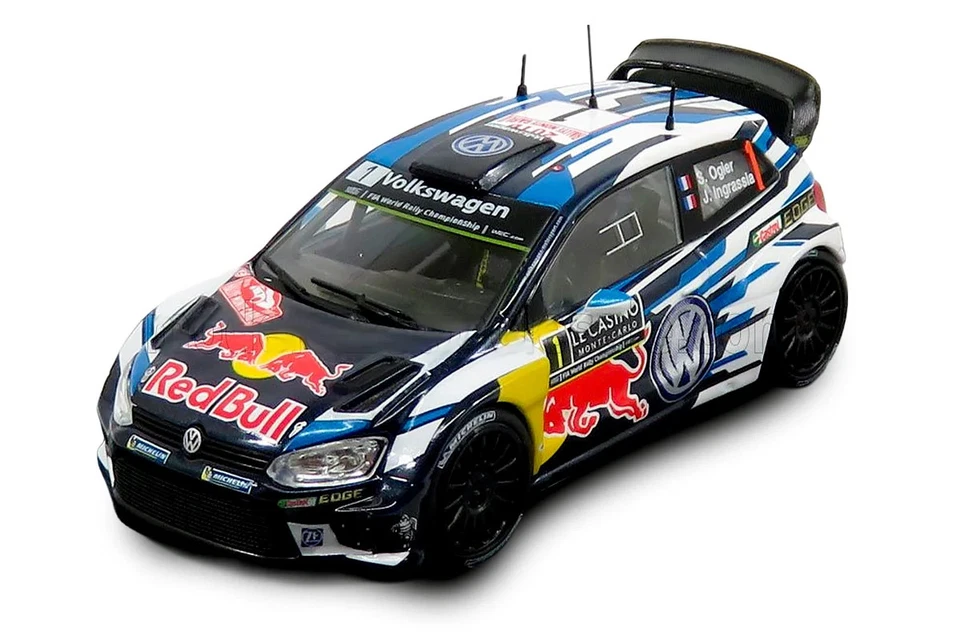 VW Polo WRC Sebastien Ogier Winner Monaco 2016 - Scala 1:43 - Photo 1/1