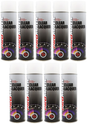 12x Promatic Klarlack Profi Auto Sprühlack Mehrzweck 500ml