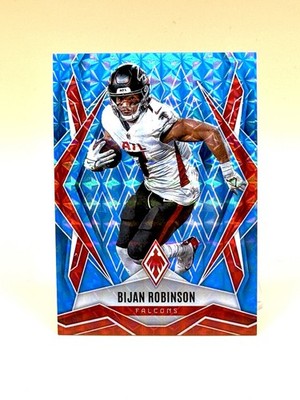 2025 Phoenix Light Blue Pyramids Bijan Robinson /385 - Falcons  