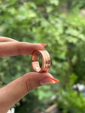 Solid Pure Copper Magnetic Adjustable Ring Arthritis-Healing Ring Free Ship-105