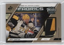 2023 Upper Deck SP Game Used Winter Classic Fabrics /35 Jeff Carter #WC-19 Patch