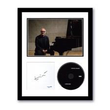 Ludovico Einaudi "Underwater" AUTOGRAPH Signed Framed 11x14 CD Display ACOA