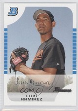 2005 Bowman First Year White 76/240 Luis Ramirez #205 0f8