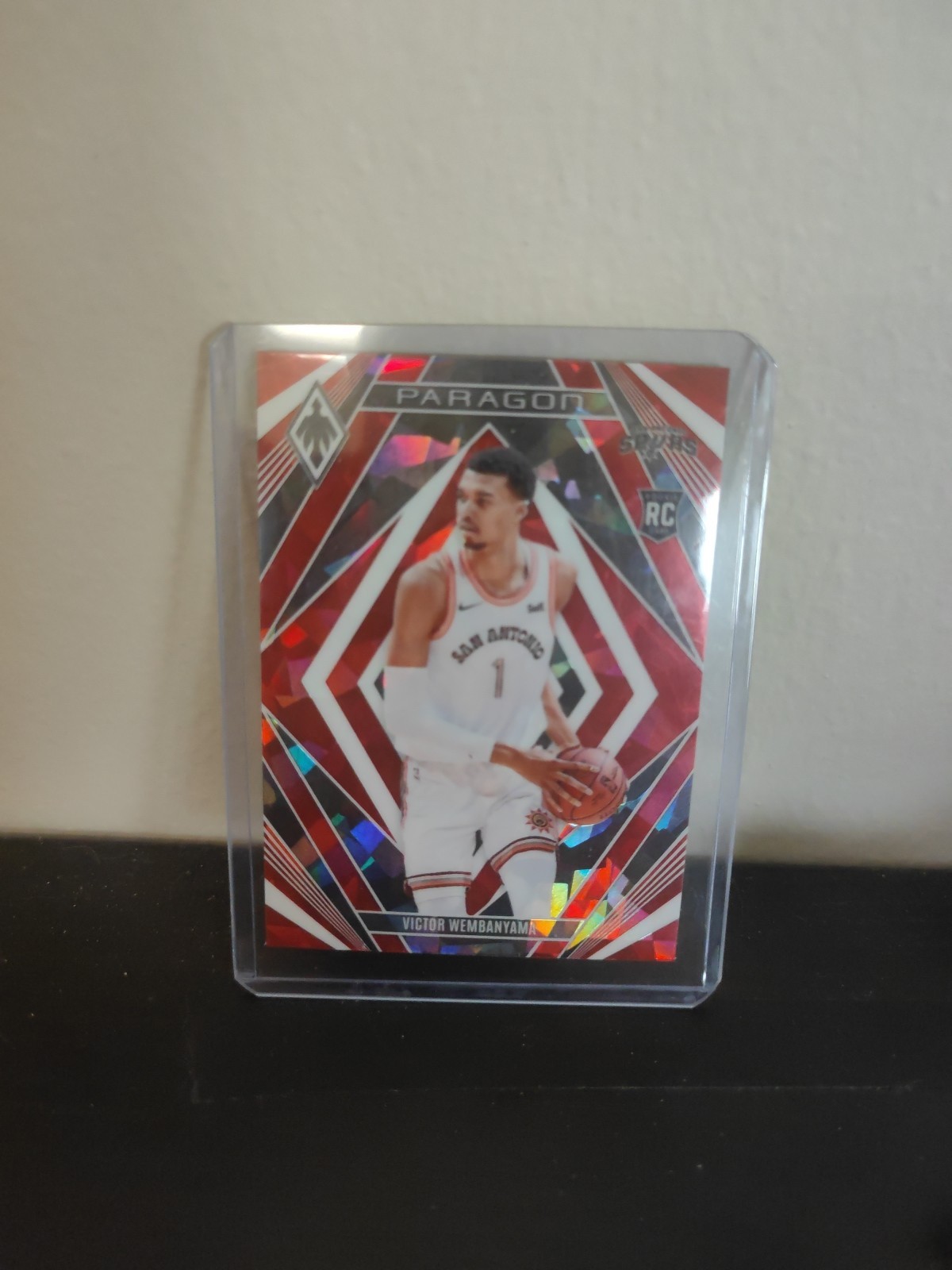 2023-24 Panini Phoenix - Paragon Victor Wembanyama #13 Red Ice (RC)