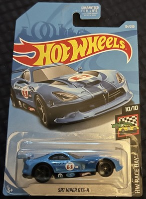 Hot Wheels HW Race Day Blue SRT Viper GTS-R Car 2017 124/250