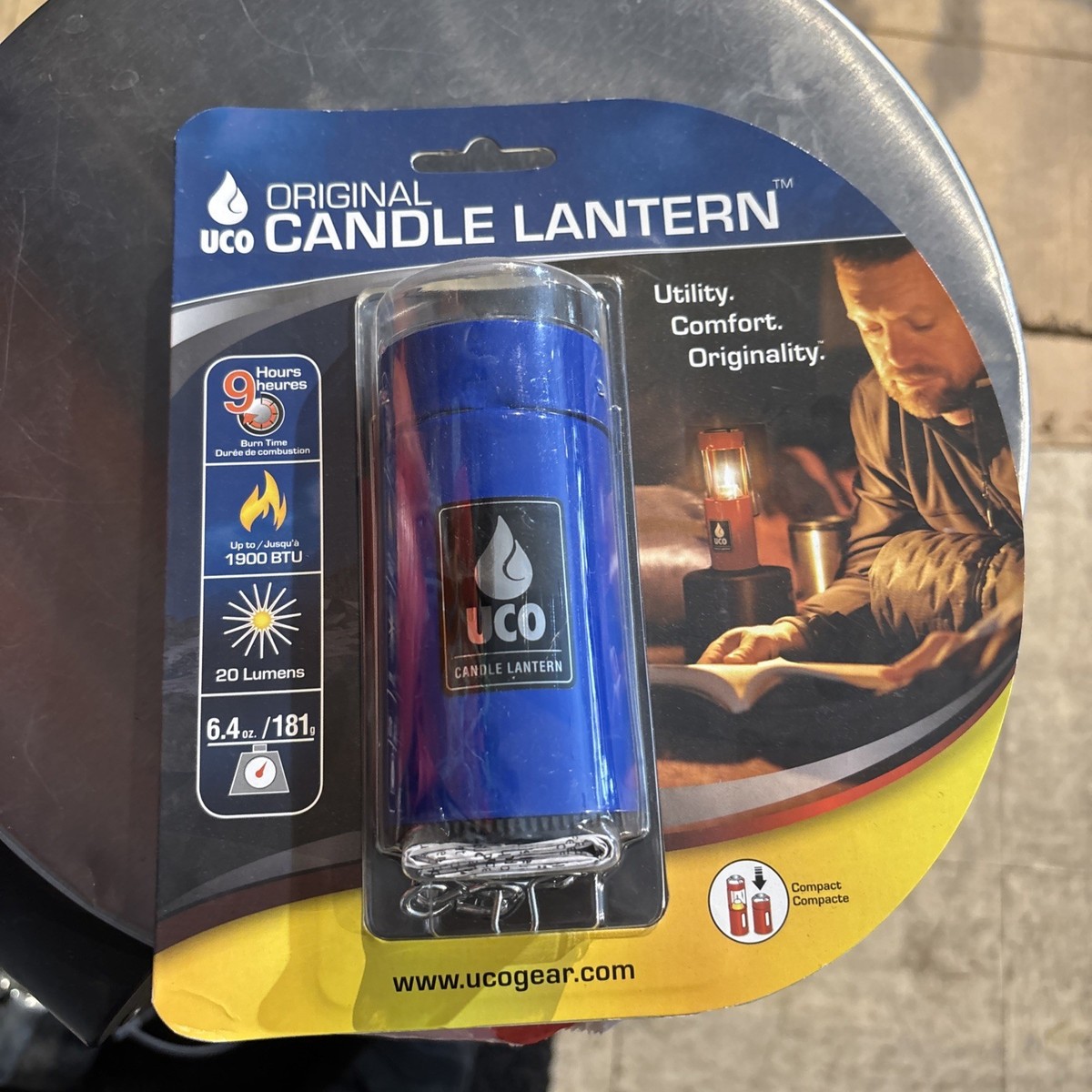 UCO Candle Lantern with Original Blue | eBay