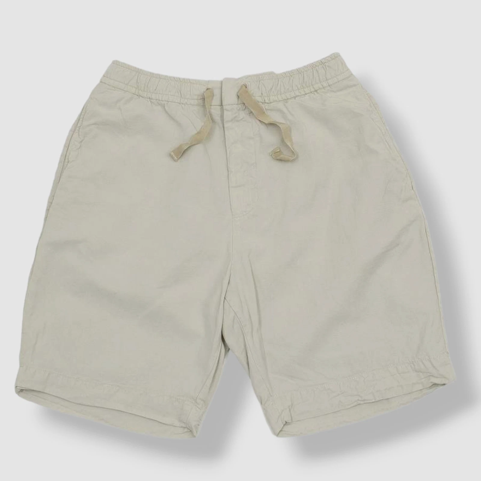 Officine Générale Men's Gray Phil Garment Dye Cotton Shorts Size 48 US 32