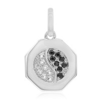 Cavill SilberanhäNger Damen 925 Sterlingsilber Spinell Topas 0,25Ct