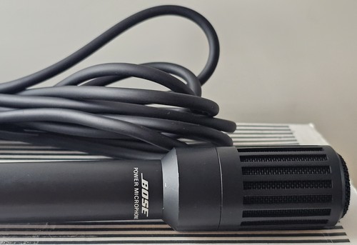 Bose PM-1 Power Handheld Microphone Acoustic Wave Power Mic in Box Japan - Picture 2 of 13