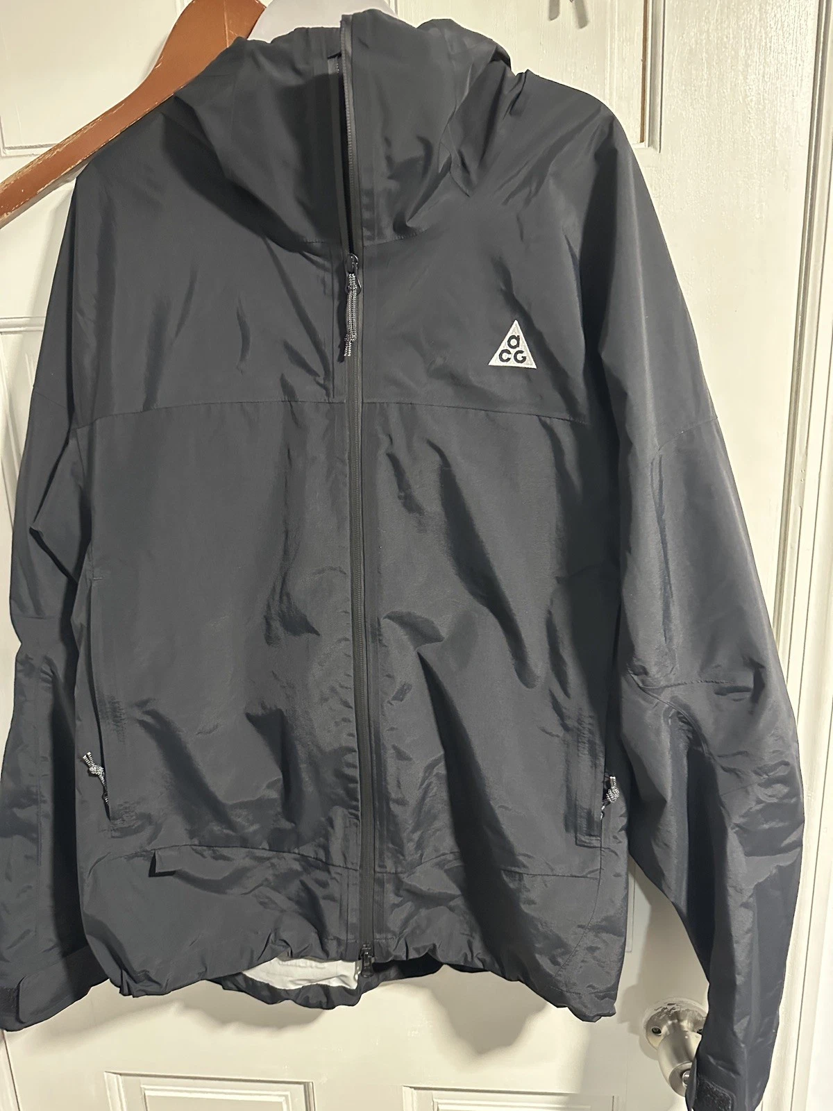 Men's M Medium Nike ACG Morpho Hoodie Jacket HJ2687-010 Storm Fit ADV Rain