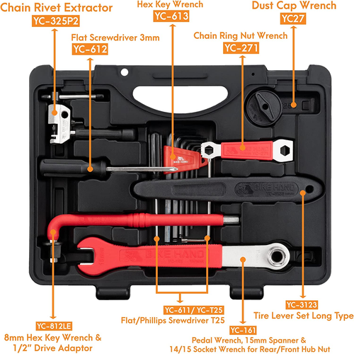 Bikehand Bike Bicycle Repair Tool Kit Set - Great Bike Maintenance Tools for Mou - Picture 2 of 7