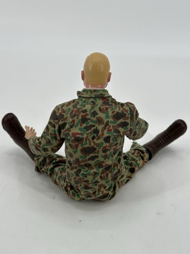 Vintage 1964 Gi Joe 12" Figur bemalt Kopf Action Soldat original blond - Bild 6 von 17