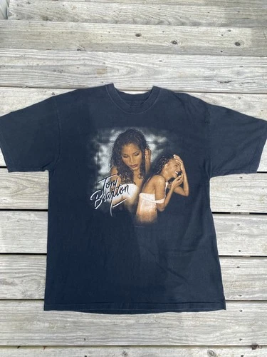 Toni Braxton Vintage 90’s Rap Concert Band T-Shirt Rapt 1990s vintage concert t-shirt, vintage, single stitch, B+ condition