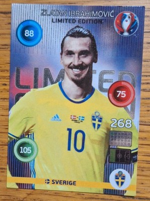 Nr.375 Limited Edition Zlatan IBRAHIMOVIC SVERIGE ADRENALYN XL EURO 2016
