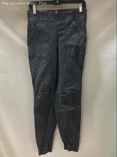 Spanx Womens Gray Pockets Pull On Tapered Leg Jogger Pants Size Medium