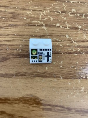 LEGO Minifigure Control Slope 2x2 Lever Screen Buttons Computer Space Tool 0937