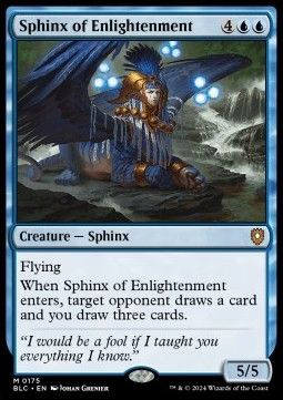 Magic/MTG Sphinx of Enlightenment BLC-175 Mythic Englisch Neu
