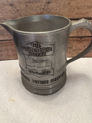 White Horse Scotch Whisky Pitcher / Tankard / Mug