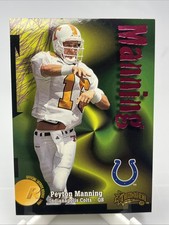 Peyton Manning 1998 Skybox Thunder Rookie Card Indianapolis Colts RC #239. rookie card picture